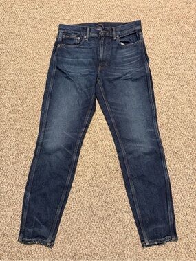 Ralph Lauren Slim Straight Dark Blue Denim Jeans